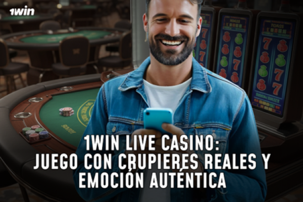 1Win Live Casino: juego con crupieres reales y emoción auténtica