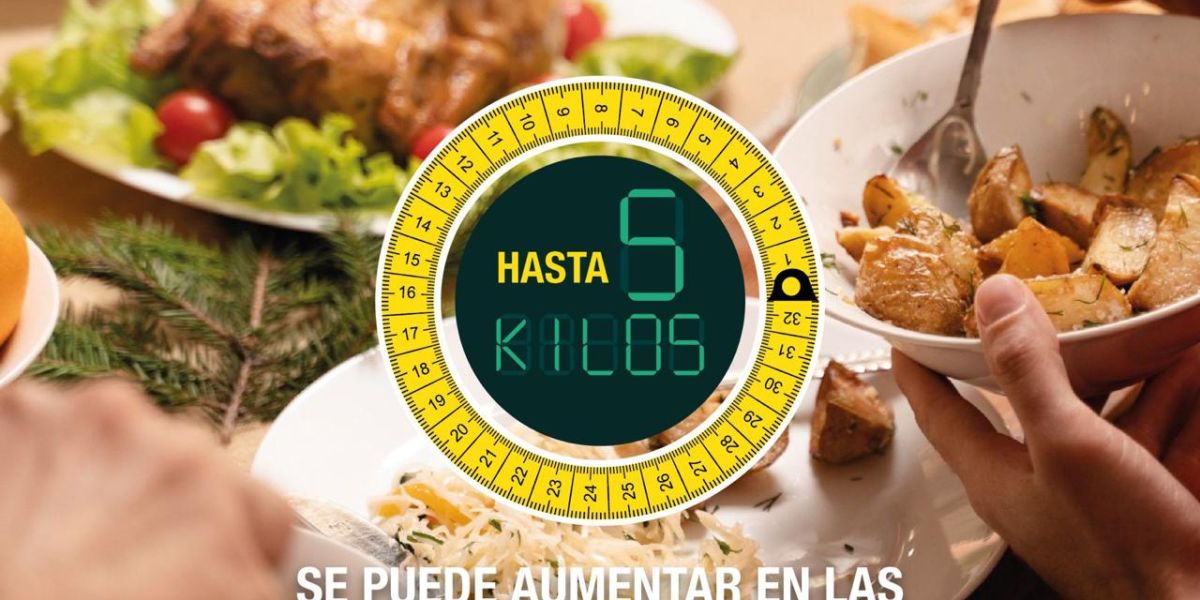 En las fiestas decembrinas se puede aumentar hasta 5 kg de peso