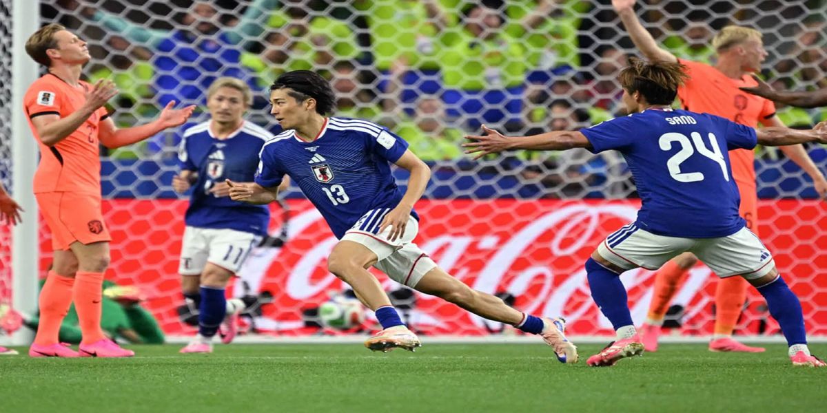 En partidazo ,empatan Países Bajos y Japón 2-2
