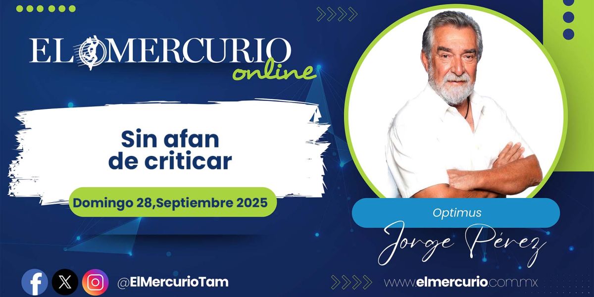 Sin afan de criticar