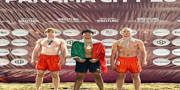 José Manuel Esparza, campeón panamericano de luchas asociadas en Panamá