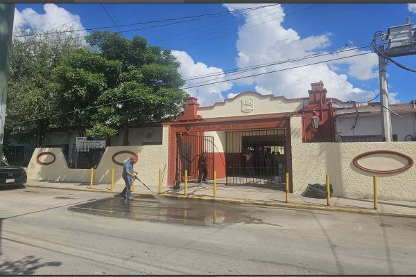 Regresarán a clases presenciales en la escuela Juan B. Tijerina