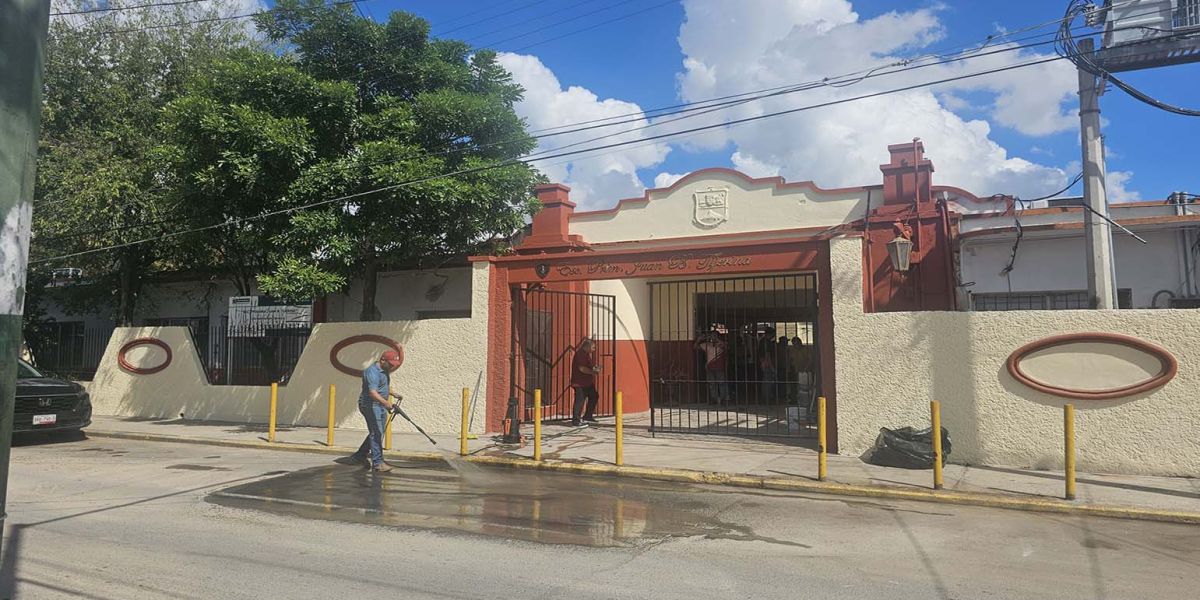 Regresarán a clases presenciales en la escuela Juan B. Tijerina
