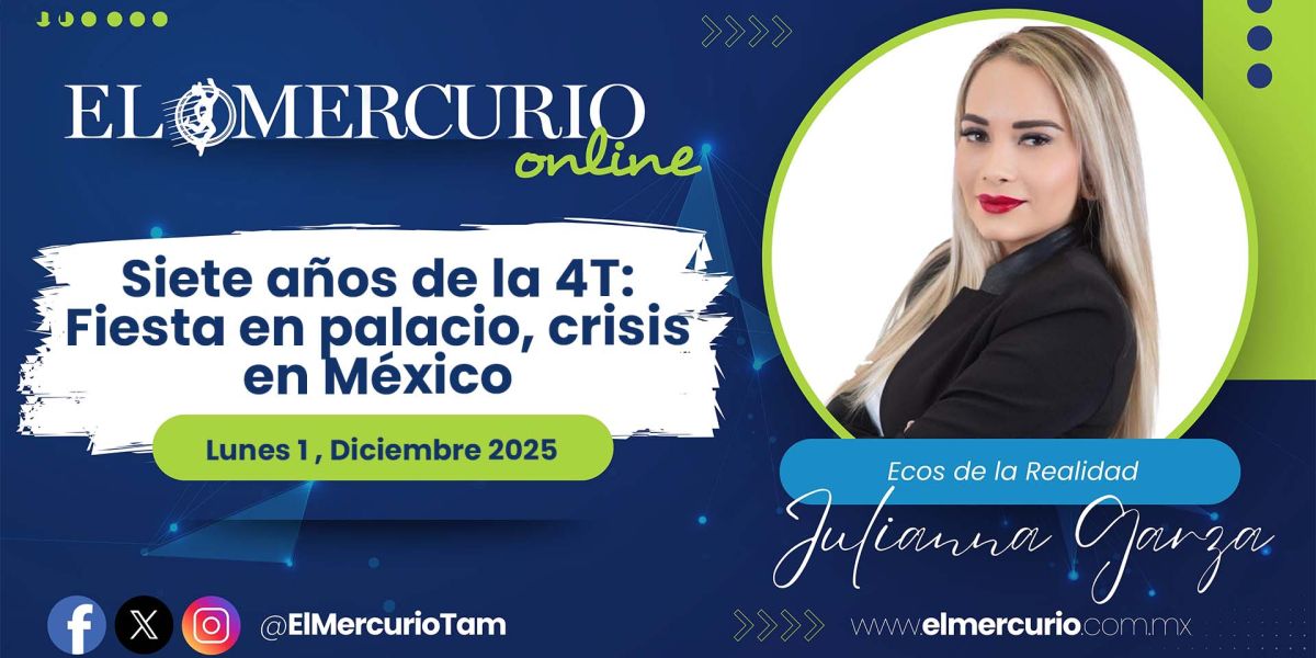 Siete años de la 4T: Fiesta en palacio, crisis en México