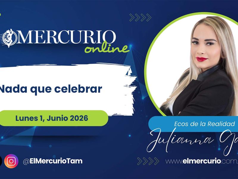 Nada que celebrar