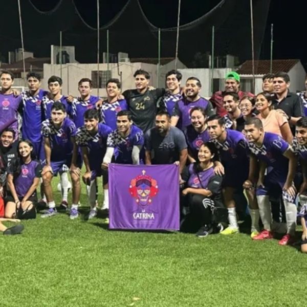 Toman ventaja la catrina en fútbol 11