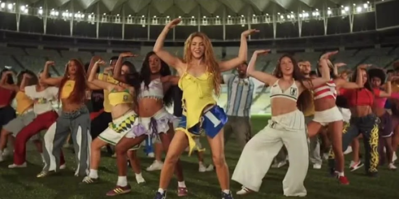 Shakira interpretará  tema del Mundial