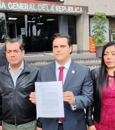 Ante la FGR, denuncia contra Cabeza de Vaca