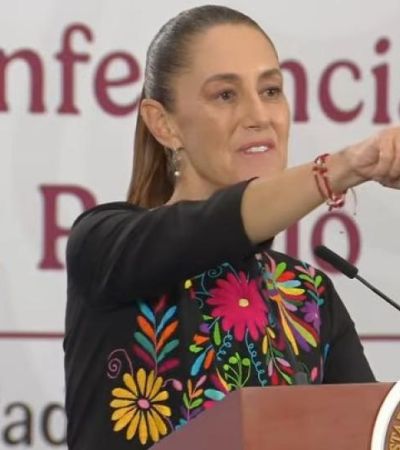 Revira Sheinbaum a EU: ‘Nos han negado 36 extradiciones’