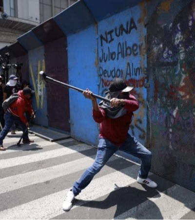 Inicia la CNTE huelga nacional con enfrentamientos y heridos