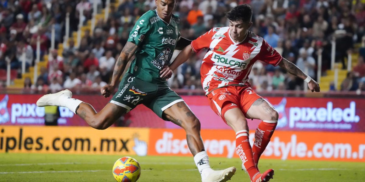 Derrota Necaxa al superlider Leon