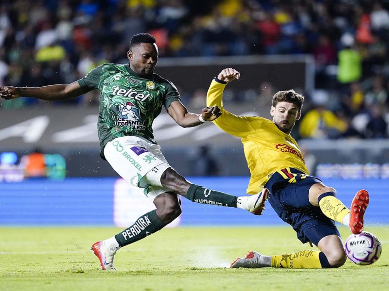América golea 5-3 al León en vibrante duelo de ocho goles