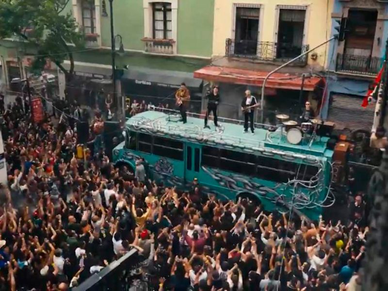U2 graba Street of Dreams con sus fans mexicanos