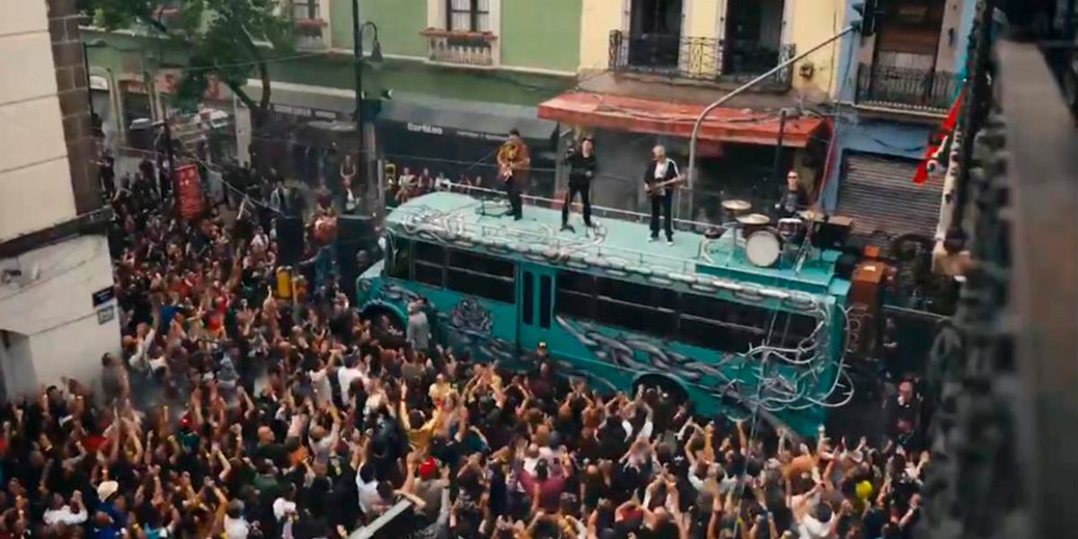 U2 graba Street of Dreams con sus fans mexicanos
