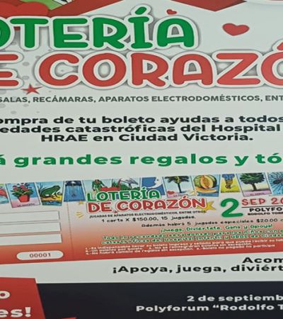 Últimos boletos disponibles para la Lotería de Corazón