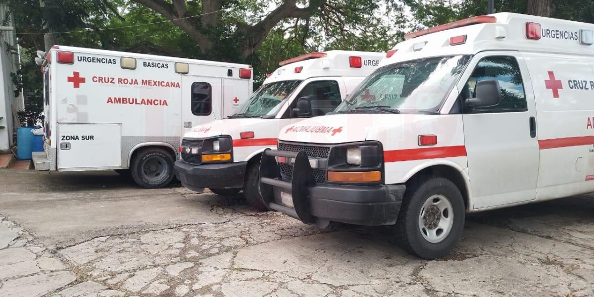 Sin ambulancias la Cruz Roja Sur de Tamaulipas