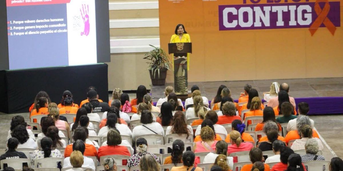 Baja el índice de violencia física contra las mujeres en Madero, se avanza en su empoderamiento