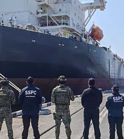 Detienen a Vicealmirante y empresarios por huachicol fiscal