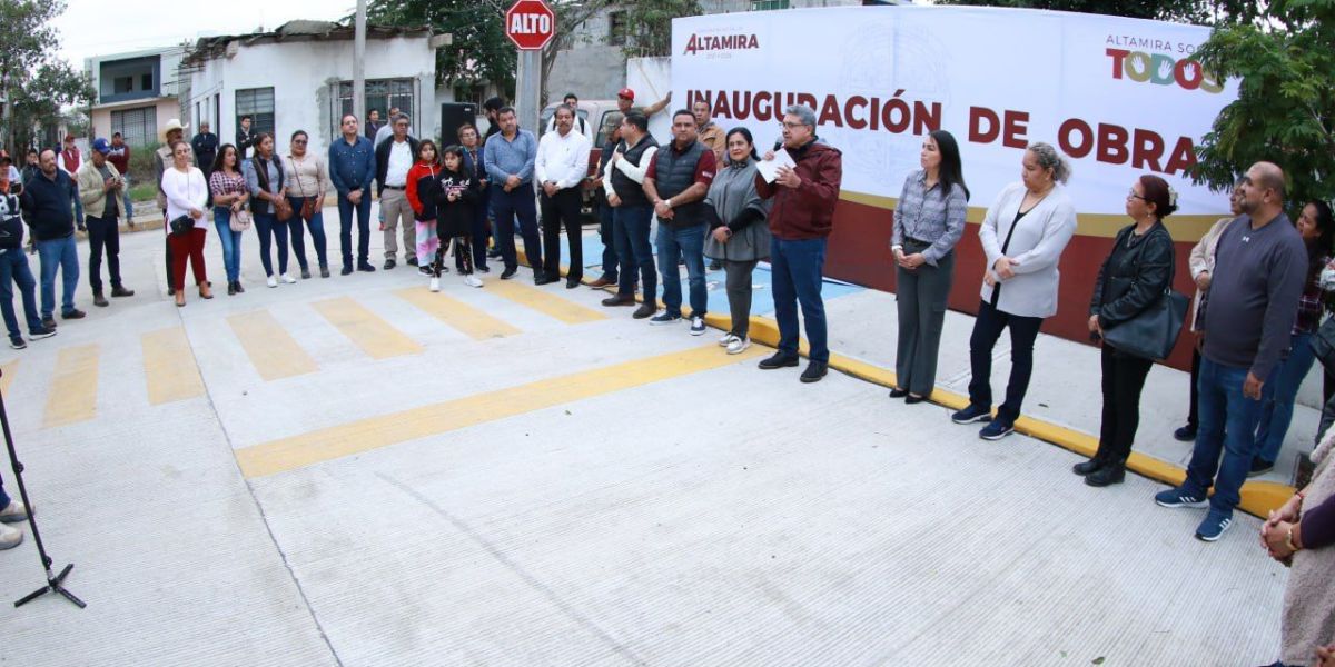 Todas las calles del centro de la ciudad estarán pavimentadas al término de mi gestión: Alcalde Armando Martínez