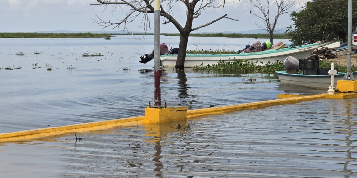 Exceso de agua en la zona: autoridades buscan soluciones