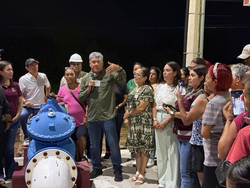 Mejora Armando Martínez infraestructura hidráulica con tanque semienterrado en Municipios Libres