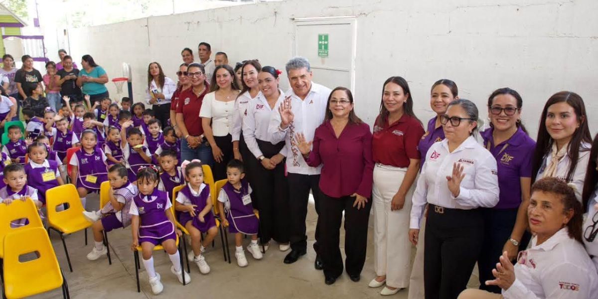Arranca DIF Altamira nuevo ciclo escolar con niñas y niños del CAIC