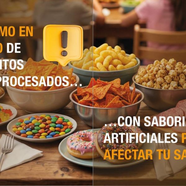 Saborizantes artificiales: diseñados para gustar… y para consumir más