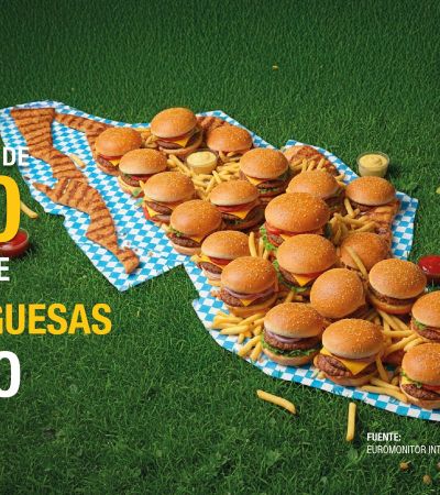 Se consumen más de 1,500 millones de hamburguesas en un año