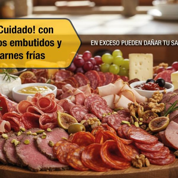 ¡Cuidado! con embutidos y carnes frías