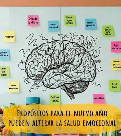 Propósitos para el nuevo año pueden alterar la salud emocional