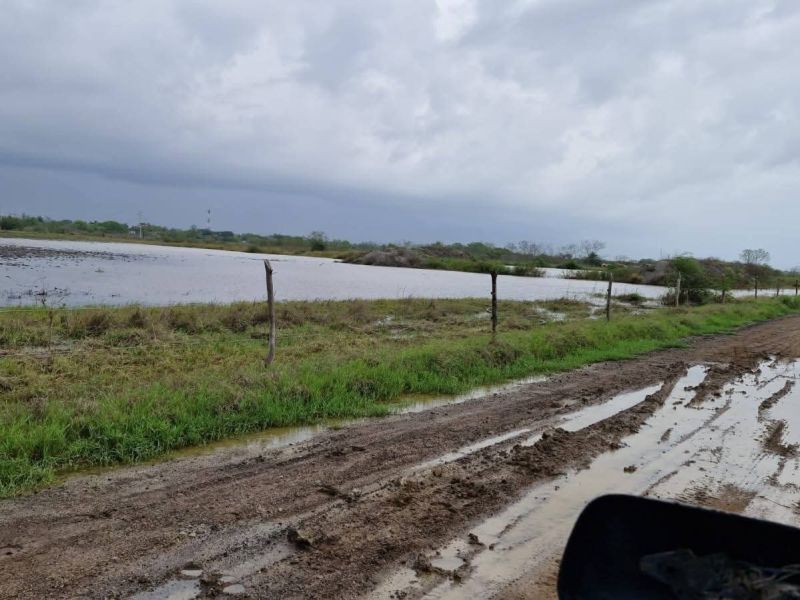 Lluvias dejan beneficios, pero incomunican ejidos