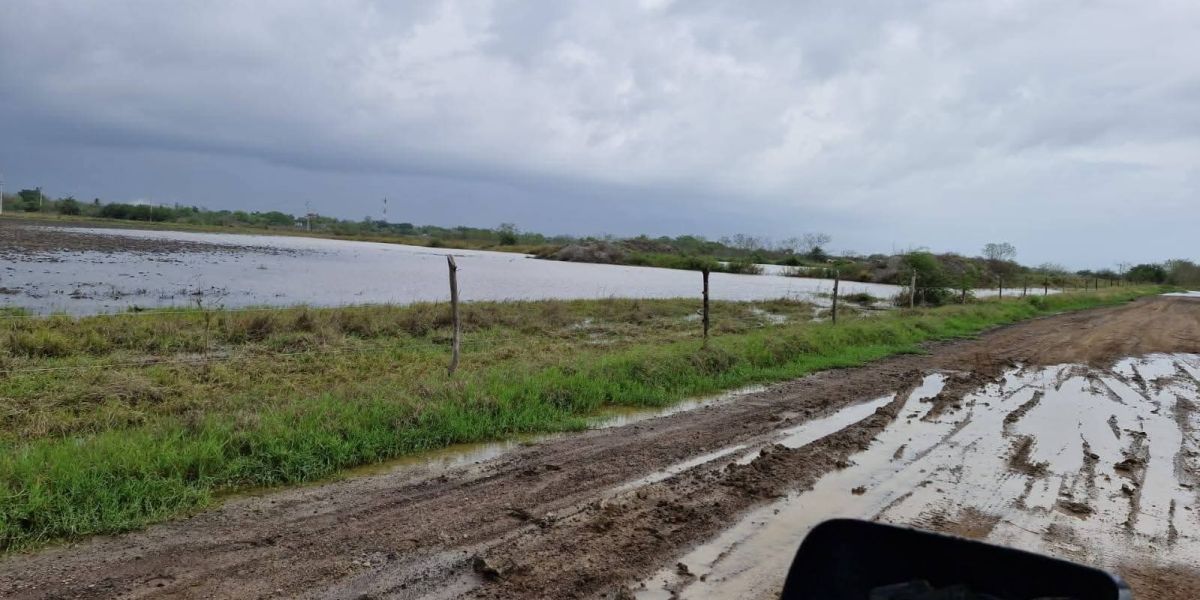 Lluvias dejan beneficios, pero incomunican ejidos