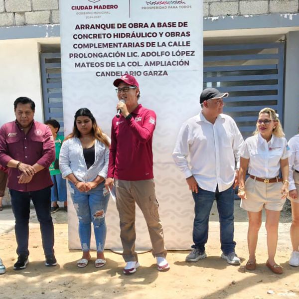 Erasmo inicia seis obras y cierra paquete de inversión por 50 mdp