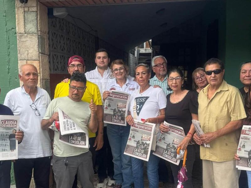 Mantiene Magaly Deandar recorridos en colonias de Reynosa