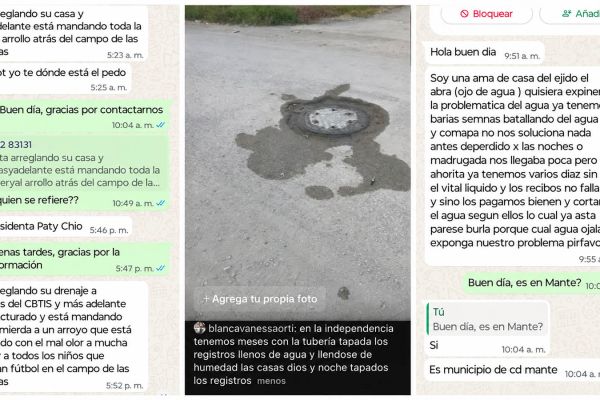 Señalan a Paty Chío por presunta contaminación con aguas negras