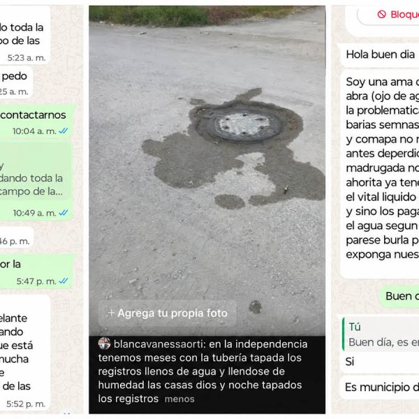 Señalan a Paty Chío por presunta contaminación con aguas negras