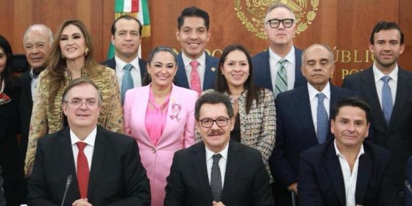 Canta Victoria Ebrard; ‘hay TMEC para 10 años’, dice