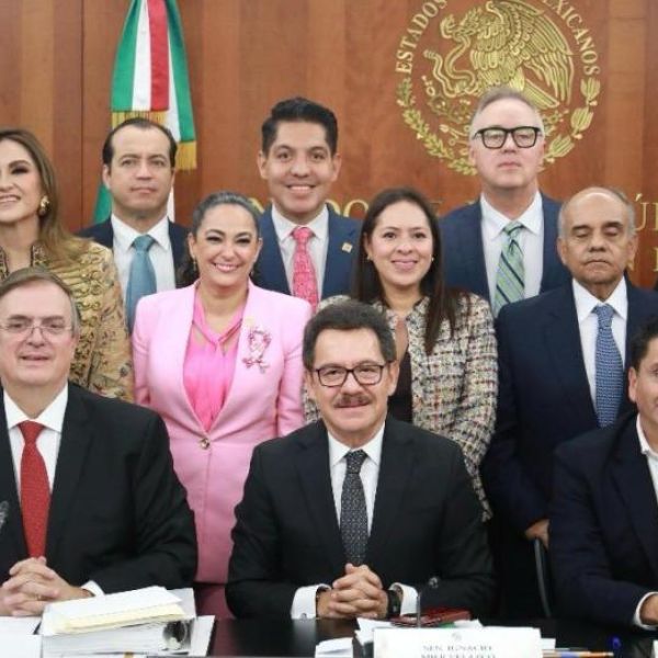 Canta Victoria Ebrard; ‘hay TMEC para 10 años’, dice