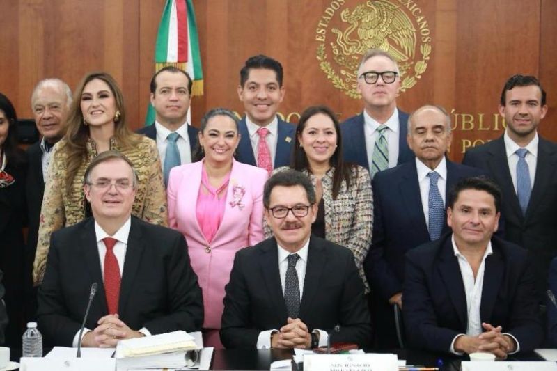 Canta Victoria Ebrard; ‘hay TMEC para 10 años’, dice