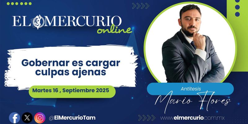 Gobernar es cargar culpas ajenas