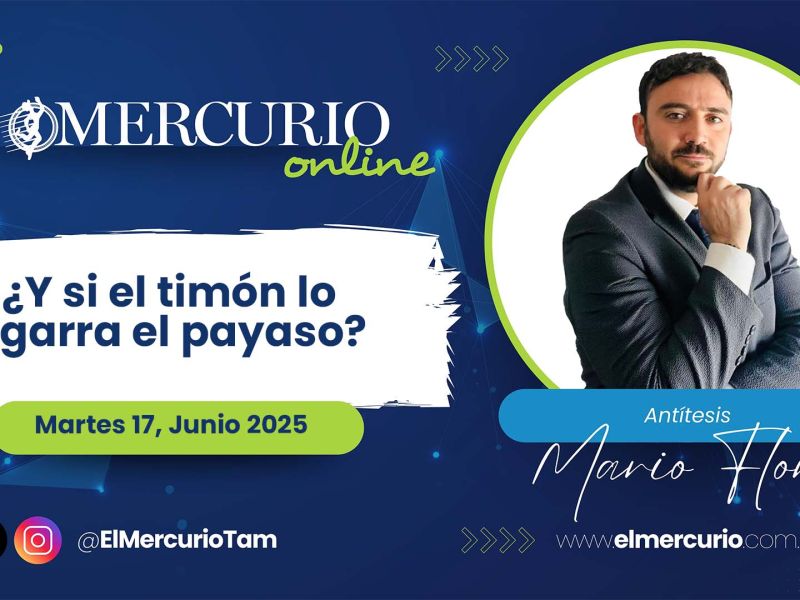 ¿Y si el timón lo agarra el payaso?