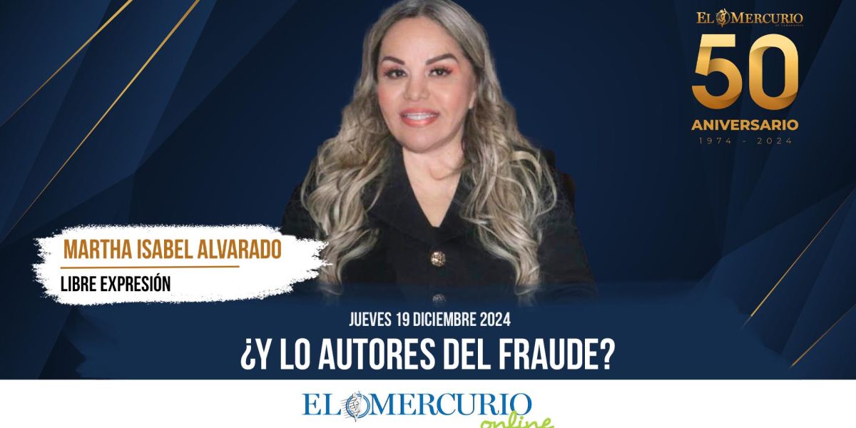 ¿Y los autores del fraude?