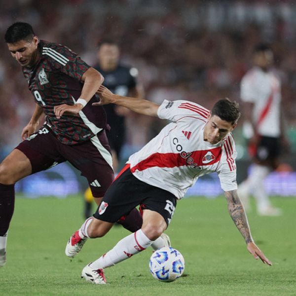 Derrota River Plate a selección mexicana 2 goles a 0