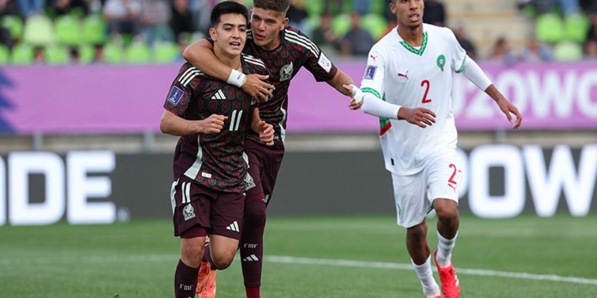 México vence a Marruecos y va a Octavos del Mundial Sub 20