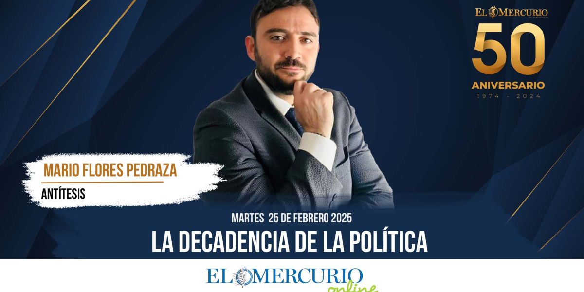 La decadencia de la política