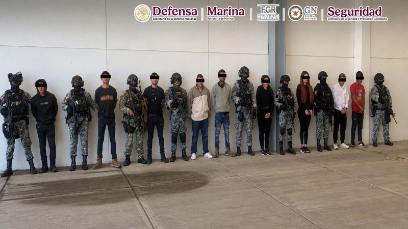 Detención de  9 del CJNG en Michoacán, provoca caos y narco bloqueos