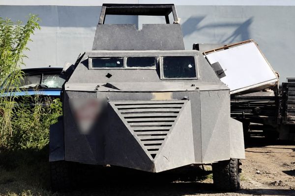 FGR destruye 25 “monstruos” asegurados al crimen organizado en Tamaulipas