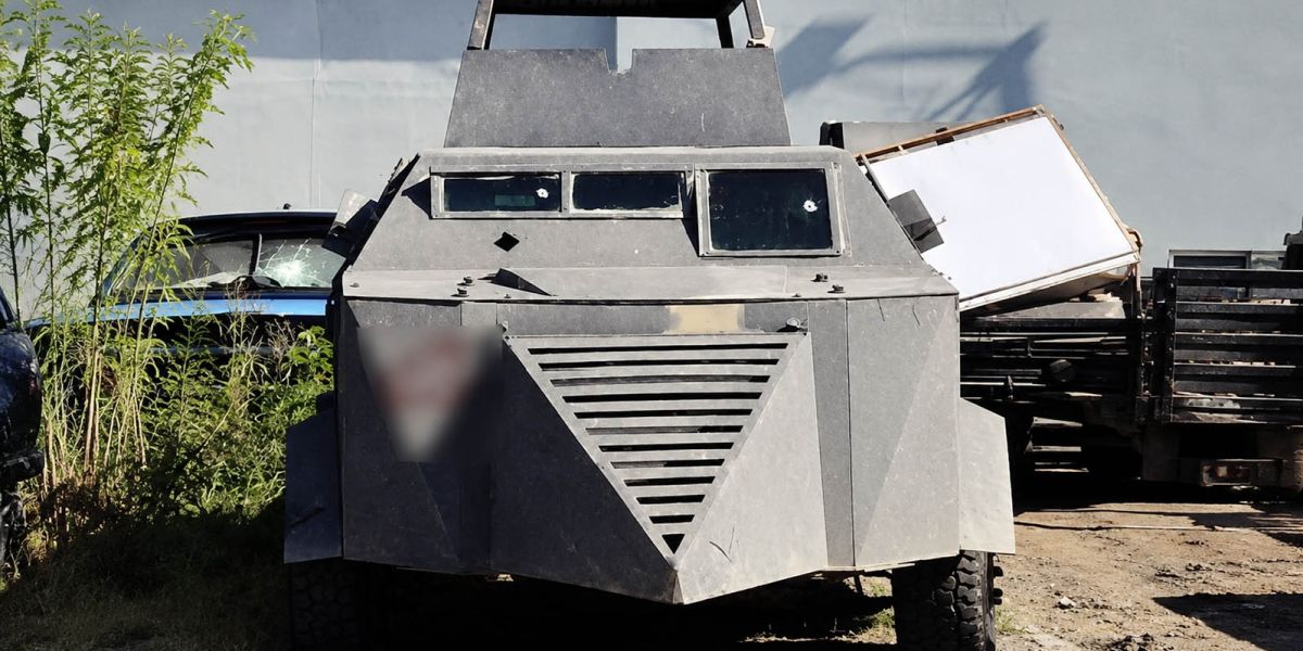 FGR destruye 25 “monstruos” asegurados al crimen organizado en Tamaulipas