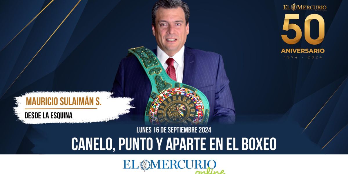 Canelo, punto y aparte en el boxeo