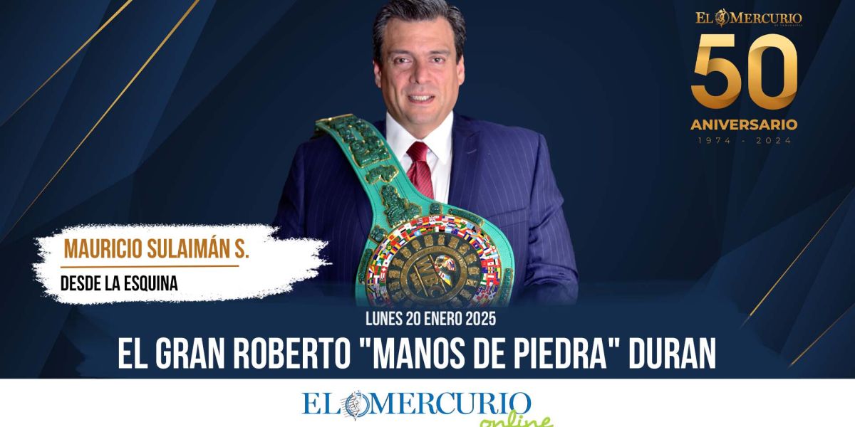 El gran Roberto “Manos de piedra” Duran